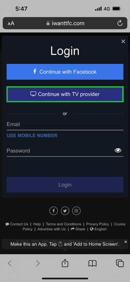 Access iWantTFC_TV_provider Access iWantTFC_TV_provider