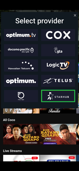 Activate iWantTFC_Provider_StarHub Activate iWantTFC_Provider_StarHub