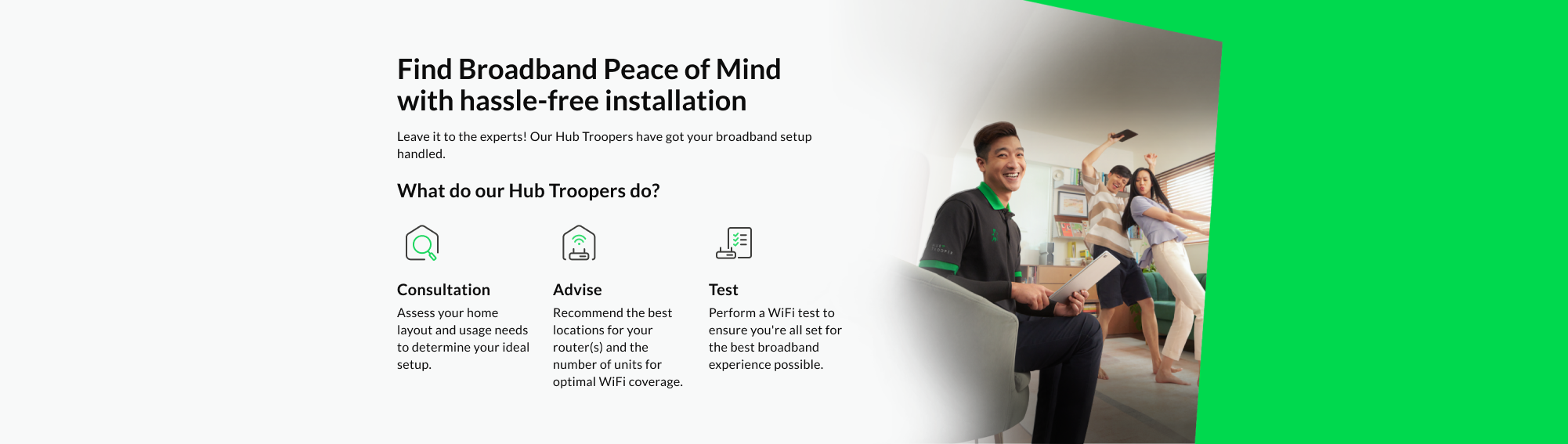 StarHub Broadband Hub Troopers